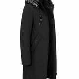 Veli™ — Herren Mid-Length Kapuzenmantel