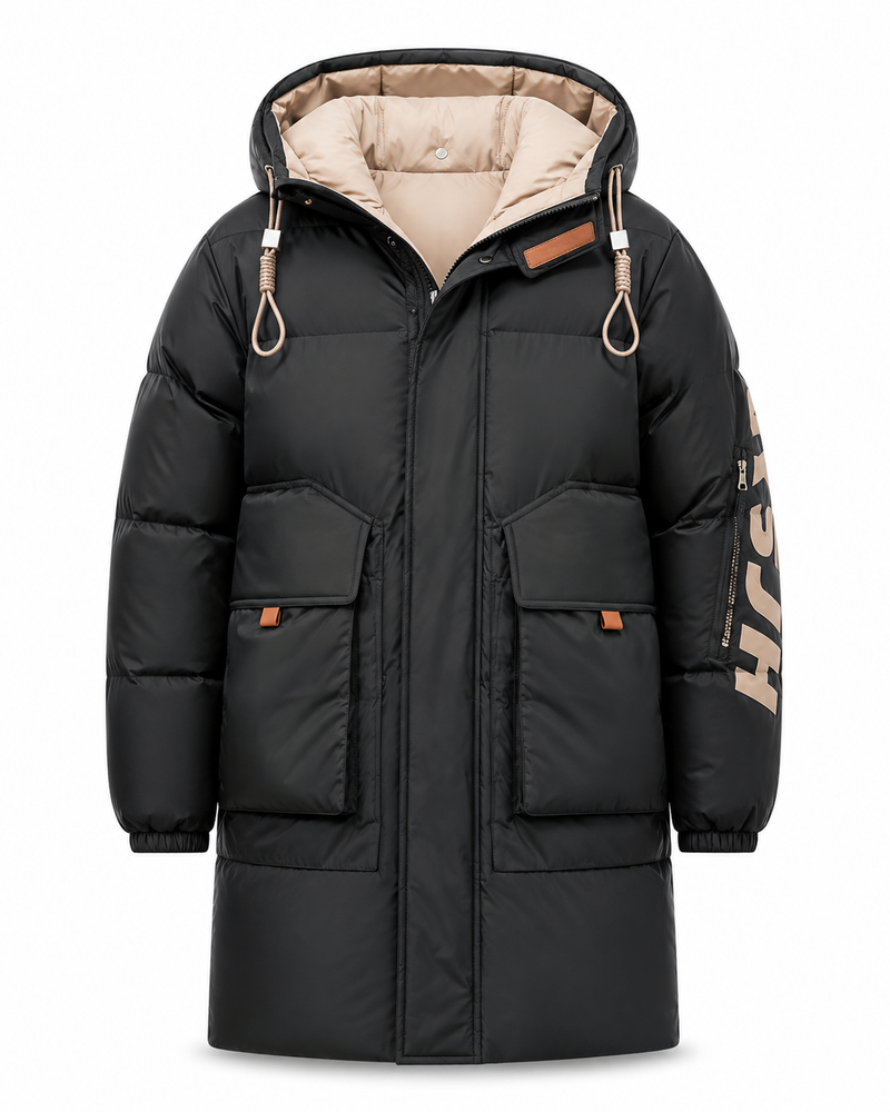 Reimund™ — Herren Mid-Length Down Jacket