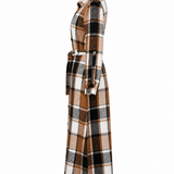 Lilian™ — Damen Karo Hemdkleid