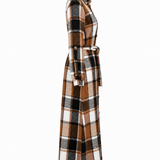 Lilian™ — Damen Karo Hemdkleid