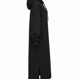 Gretl™ — Damen Kapuzenkleid mit Taschen