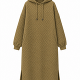Gretl™ — Damen Kapuzenkleid mit Taschen