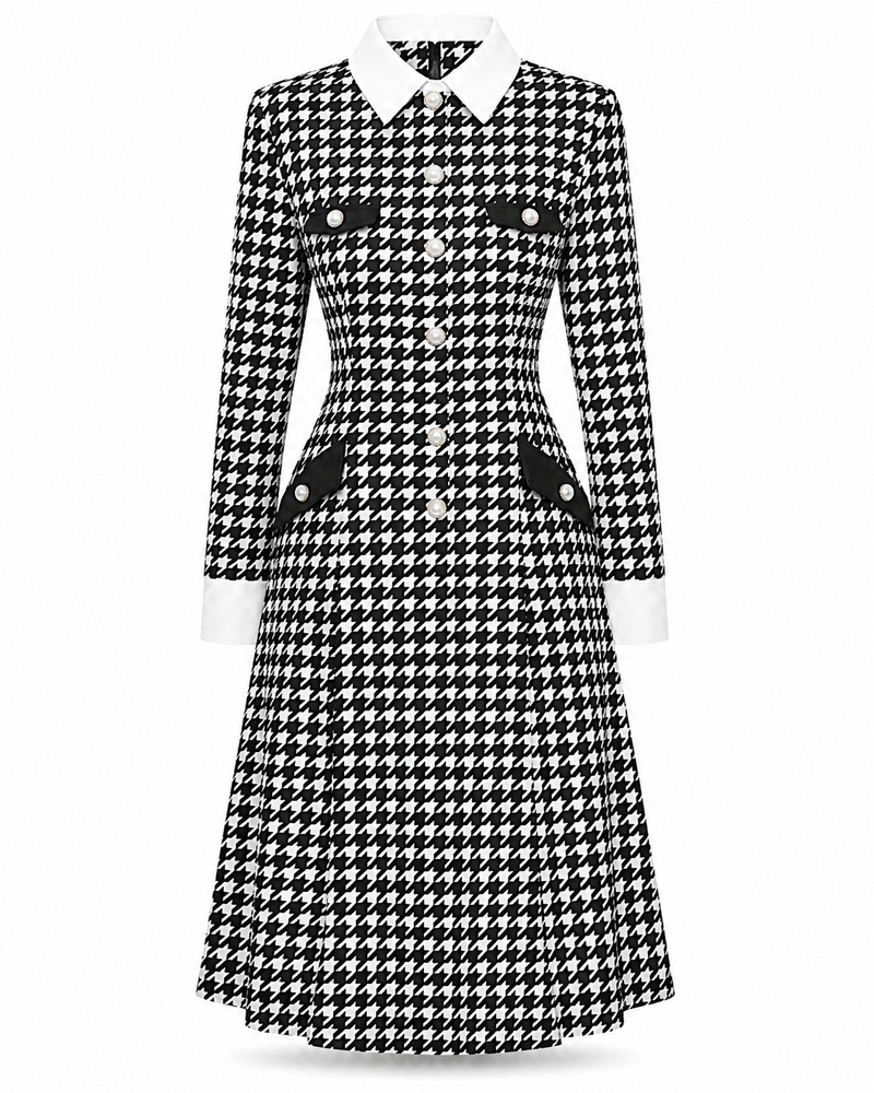 Carin™ — Damen A-Linie Kleid