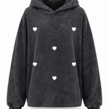 Hannchen™ — Damen Hoodie mit Herzprint