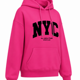 Margita™ — Damen NYC Print Hoodie