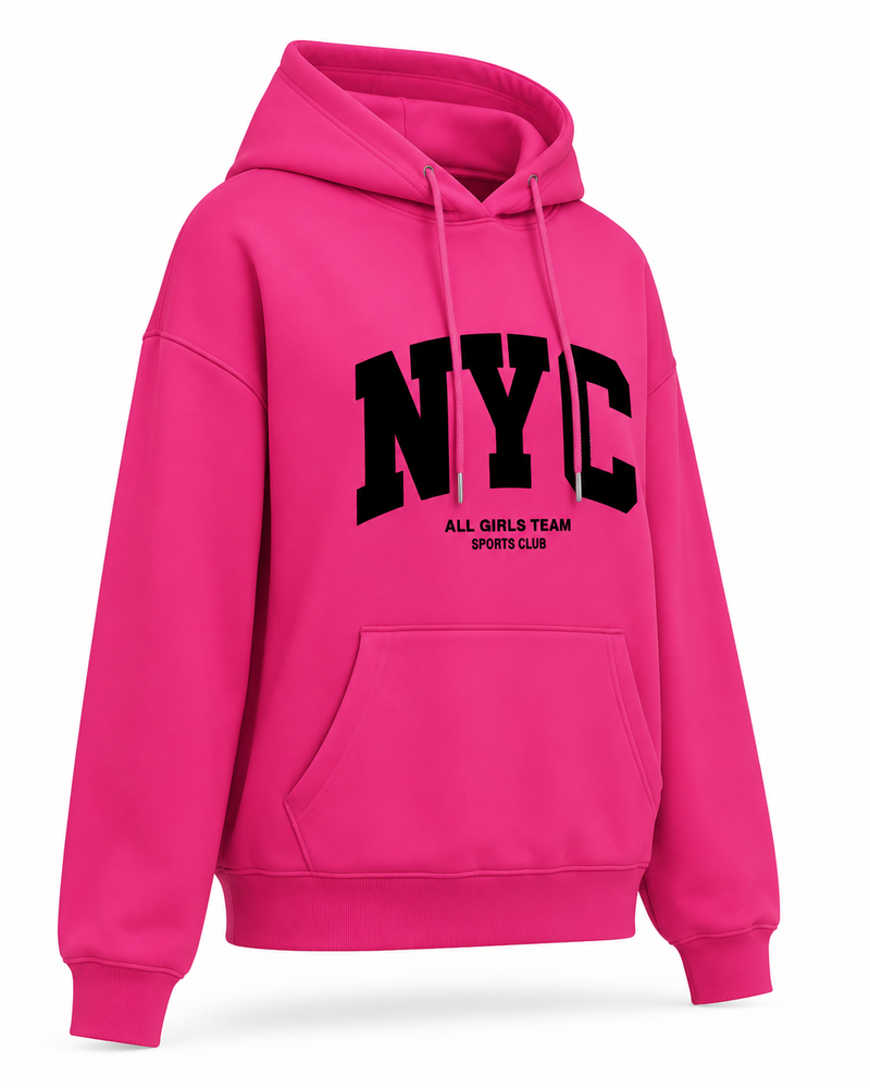 Margita™ — Damen NYC Print Hoodie