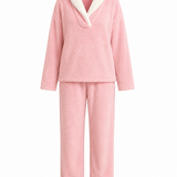 Ehrentraud™ — Damen Fleece Schlafanzug Set