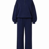 Elif™ — Damen Loose-Fit Top und lange Hose Set