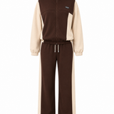 Marion™ — Damen Patchwork Sweatshirt Set